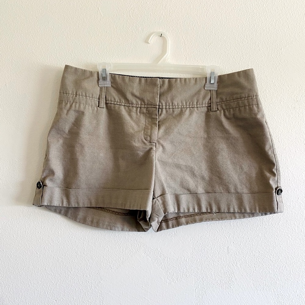 Maurices Women’s Casual Tan Shorts Size 13/14